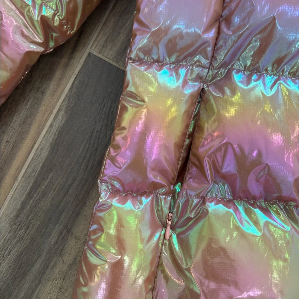 Fabletics Multicolor Iridescent Puffer Jacket - Picture 3 of 6